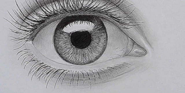 Подборка Как нарисовать глаза карандашом - обучающий урок 