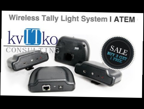 BEST Wireless Tally System for Blackmagic ATEM Television Mixer