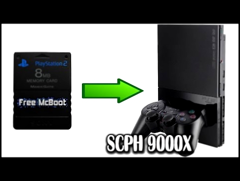 Запуск Free MC Boot на PS2 SCPH 9000X