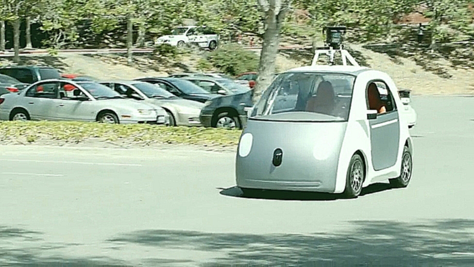Подборка Google представил самоуправляемый автомобиль без руля и педалей