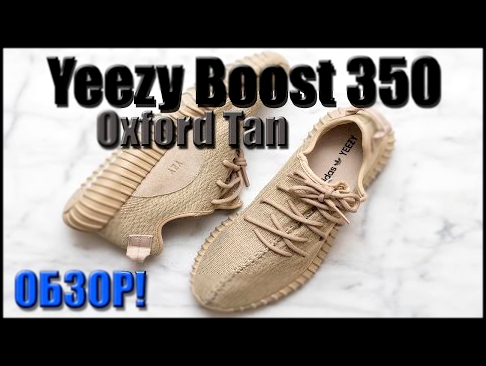 Обзор кроссовок Yeezy Boost 350 - Oxford Tan. Наилучшее качество!