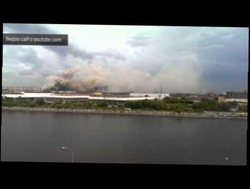 Подборка На юге Москвы горит одно из производственных зданий на территории ЗИЛа