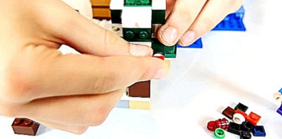 Подборка Лего #Майнкрафт: наряжаем елку. Майнкрафт видео про Новый Год со Светой и Стивом
