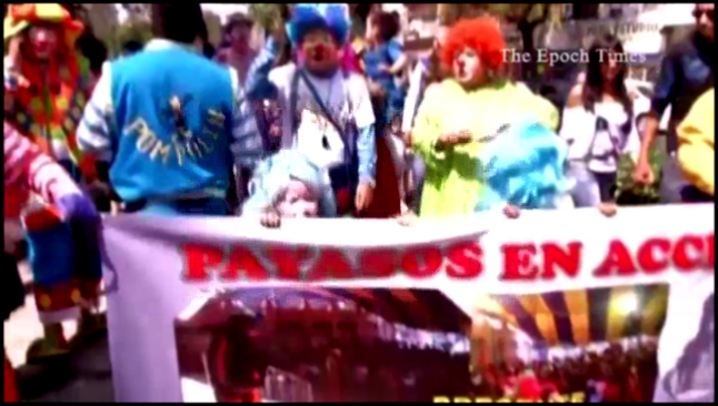 Подборка Мексиканские клоуны поблагодарили Деву Марию за то, что все они трудоустроены