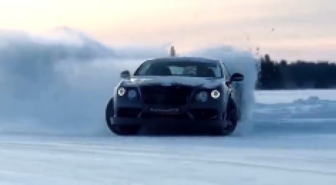 Подборка  Bentley Bentayga, впервые примет участие в гонке на льду в 2016