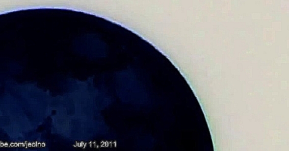 Подборка Потрясающе! НЛО на Луне 11 июля 2001 ЧАСТЬ 2.