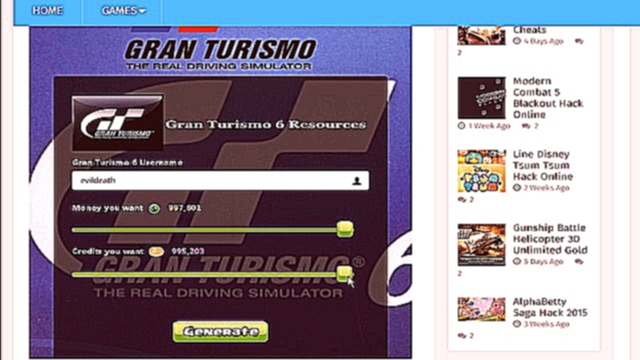 Подборка Gran Turismo 6 Unlimited Resources