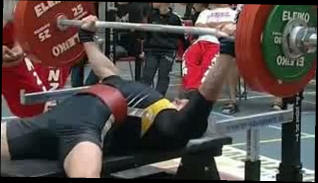 Подборка Андрей Гук 197,5 кг Чемпионат Европы 2007