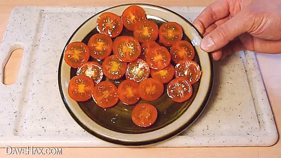 Подборка Лайфхак для кухни - Режем томаты как ниндзя