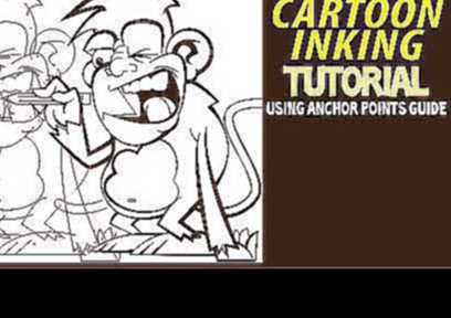 Illustrator Cartoon Tutorial: Inking using Anchor Point Guides