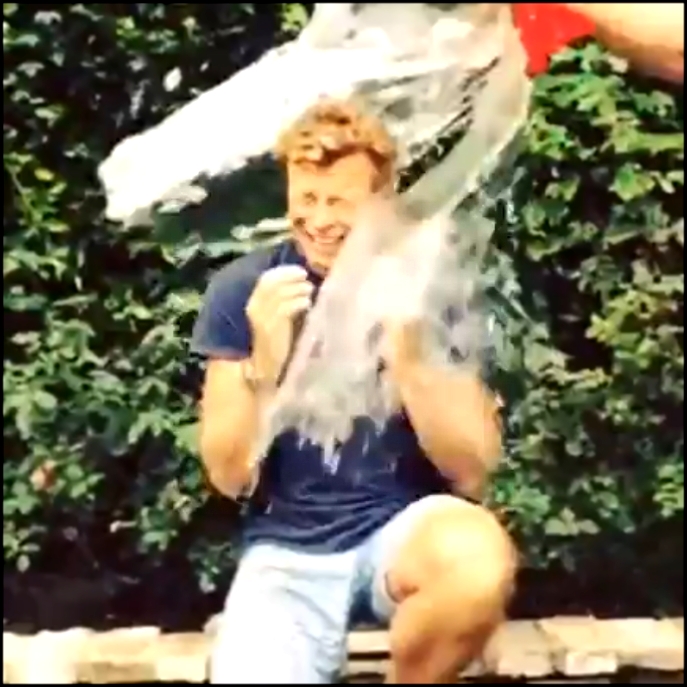 Менталист  Simon Baker - Ice Bucket Challenge  20 08 2014