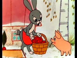 Мультики для детей - Чуня  О том как свинка была воспитанной советские мультфильмы