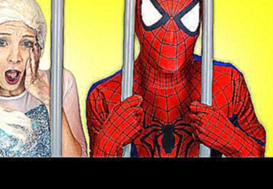 Эльза и человек паук серия 3 мультик про супергероев все серии подряд 2016