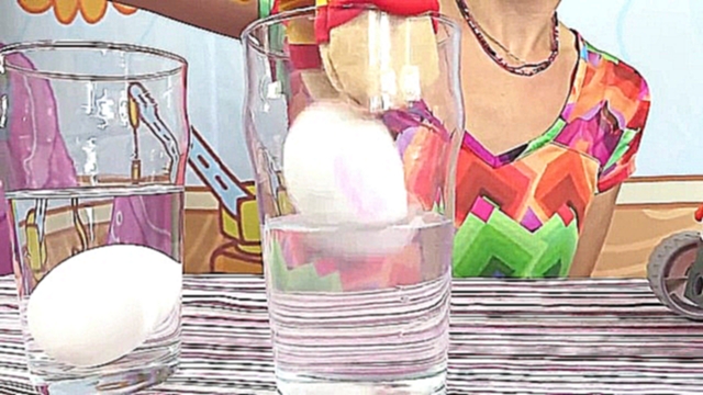 Подборка Мультфильм Фиксики: Фикси лаборатория: Эксперимент с яйцом в стакане