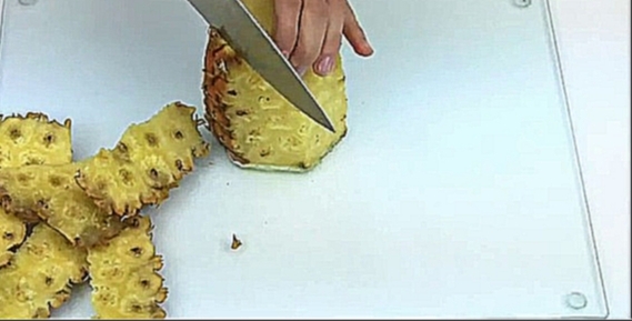 Подборка Как правильно резать ананас