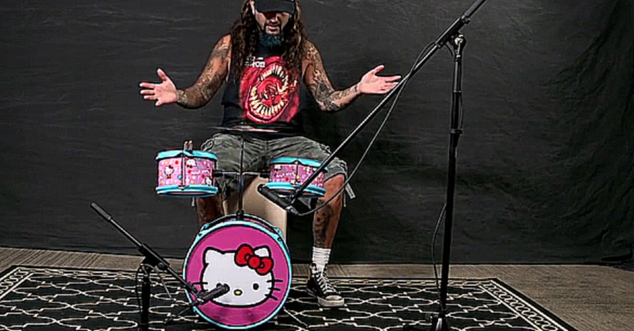 Подборка Барабанщик Майк Портной играет на барабанах Hello Kitty 