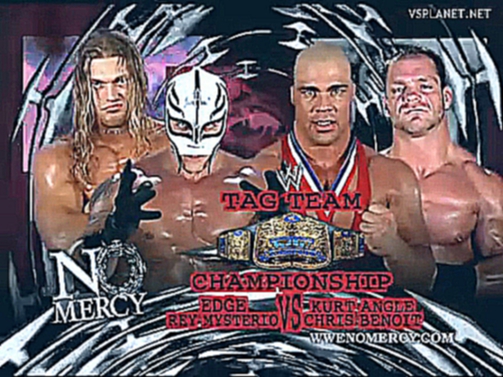 Подборка WWE No Mercy 2002: Крис Бенуа и Курт Энгл vs Эдж и Мистерио, Финал турнира за Командное чемпионство