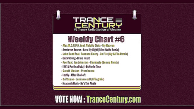 Подборка Trance Century Radio - Weekly Chart #6