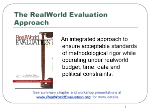 Real World Evaluations: Conducting Quality Evaluation Under Constraints