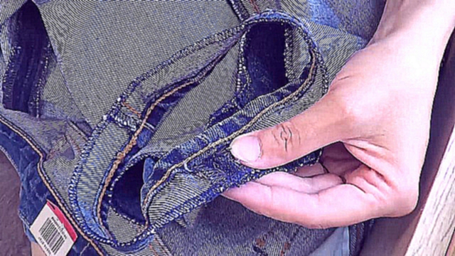 Подборка как укоротить джинсы с сохранением фирменной строчки
