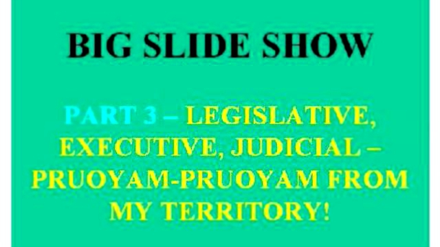 Подборка prt3 Legislative Executive Juditial - go away from my territory!