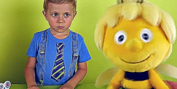 Подборка Видео для детей - Малыш Даник и пчела Майя играют в супербочонок