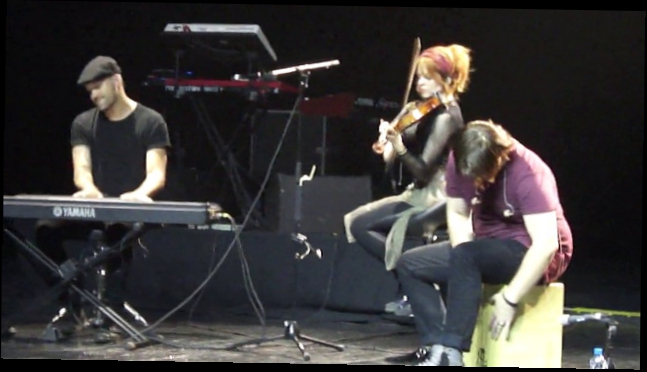 Подборка Lindsey Stirling - Transcendence (Acoustic) (Live in Moscow, 30.09.14 HD