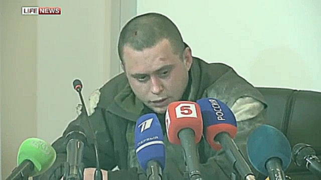 Подборка Глава ДНР дал слово украинским пленным на пресс-конференции