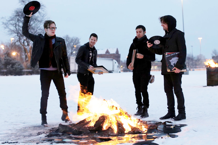 Fall Out Boy  My Songs Know What You Did In the Dark. 