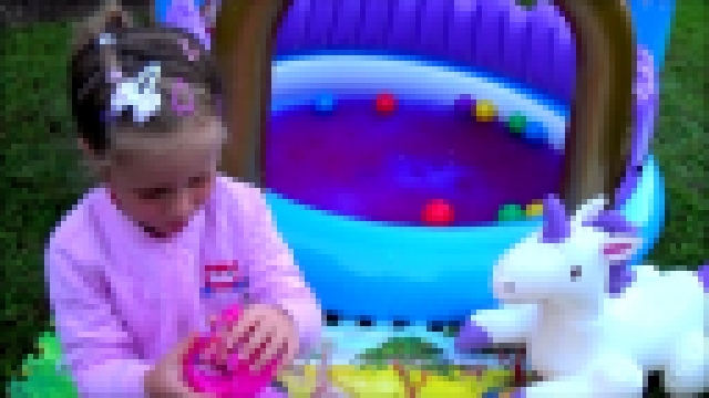 Подборка Бассейн принцессы Винкс маша и медведь май литл пони Игры Для Девочек POOL Toys Disney for kids