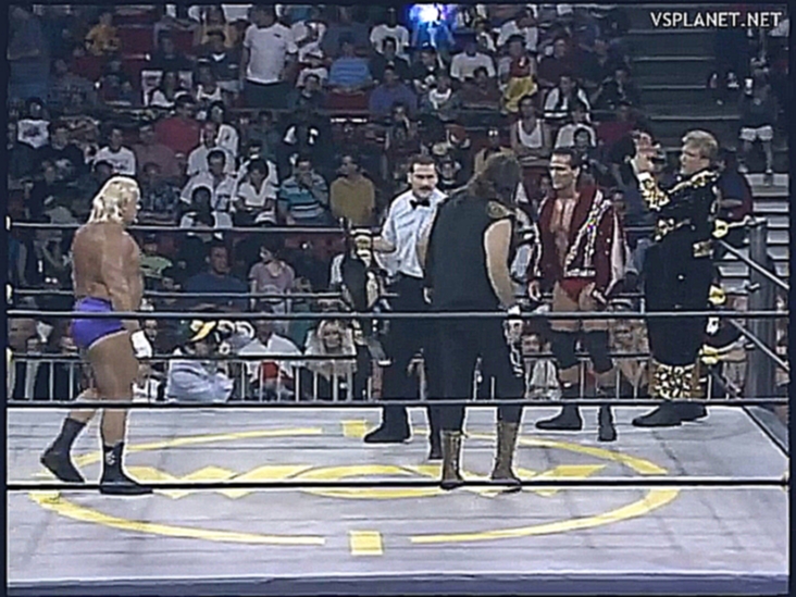 Подборка Кактус Джек и Кевин Салливан vs Пол Рома и Пол Орндорфф, WCW Bash at the Beach 1994