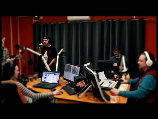 Группа Rusted в программе 'Живые' в эфире "Своё радио"