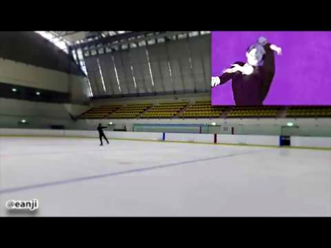 [YURI ON ICE] Real life opening by Kimura Masato