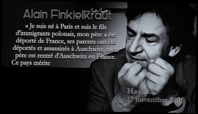 Подборка Alain Finkielkraut hait la France !720p H 264 AAC) (720p)