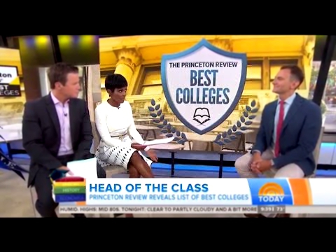 NBC "TODAY" - Best colleges for financial aid, quality of life, more
