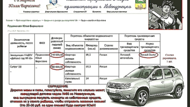 Подборка Заведующей 65 садиком из Новокузнецка, Прудниковой Юле, не хватает денег на конвертики