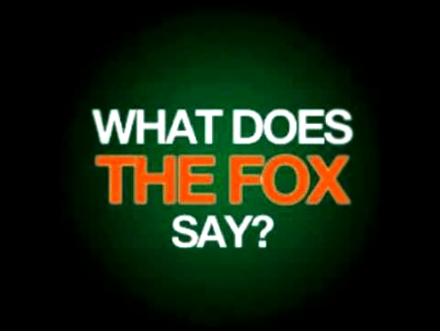 Подборка ylvis-what does the fox say?