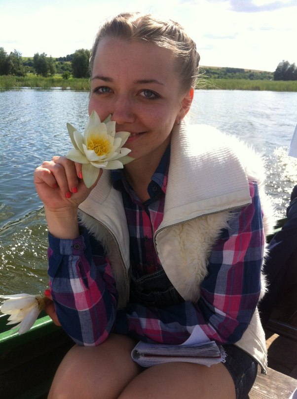 а у нас на озере лилии цветут рисунок