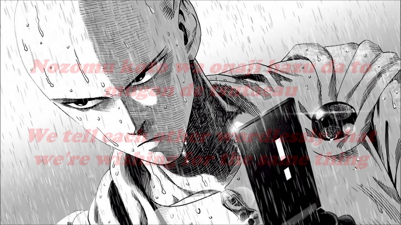 Hoshi yori Saki ni Mitsukete Ageru (ONE PUNCH MAN ED RUS TV-size) рисунок