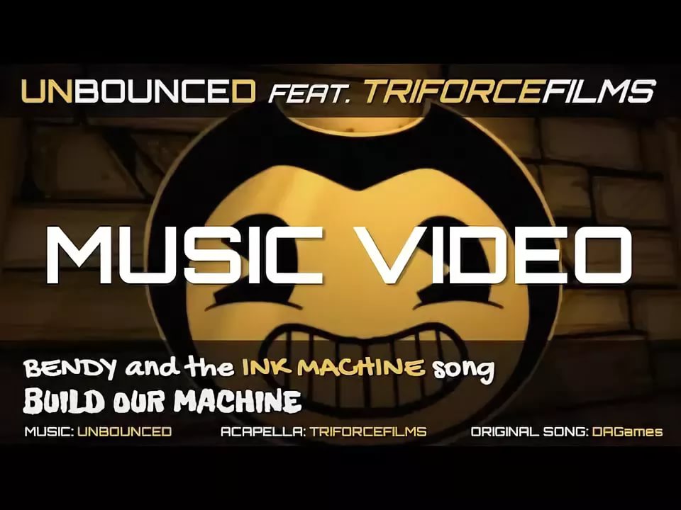 Build Our Machine (Bendy and the Ink Machine) [feat. Triforcefilms] [Remix] рисунок
